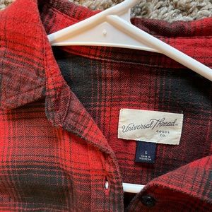 Flannel button down shirt